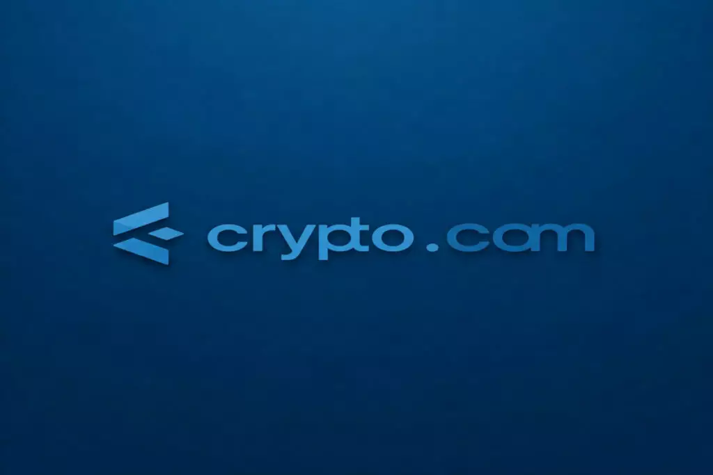 شعار منصة Crypto.com لتداول الكريبتو