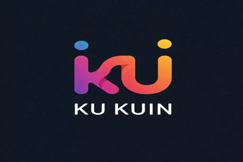 شعار منصة KuCoin لتداول العملات الرقمية